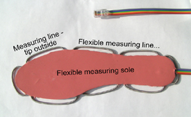 Messen mit der Sensor-Sohle